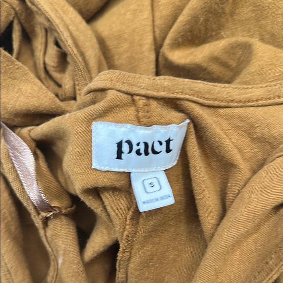Pact Organic Stylish Brown Jumpsuit S - Picture 5 of 6